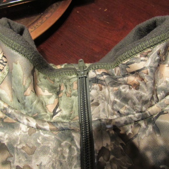 🦌Kings Camo "Desert Shadow" Fleece Zip Pullover- XL - Picture 2 of 8